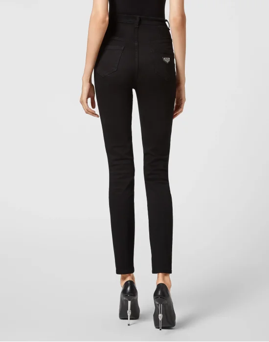 Denim Super High Waist Jegging Iconic Plein