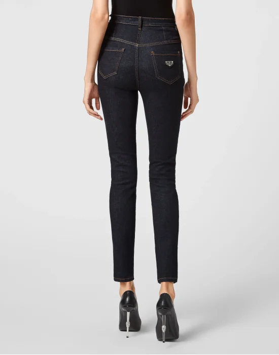 Denim Super High Waist Jegging Iconic Plein