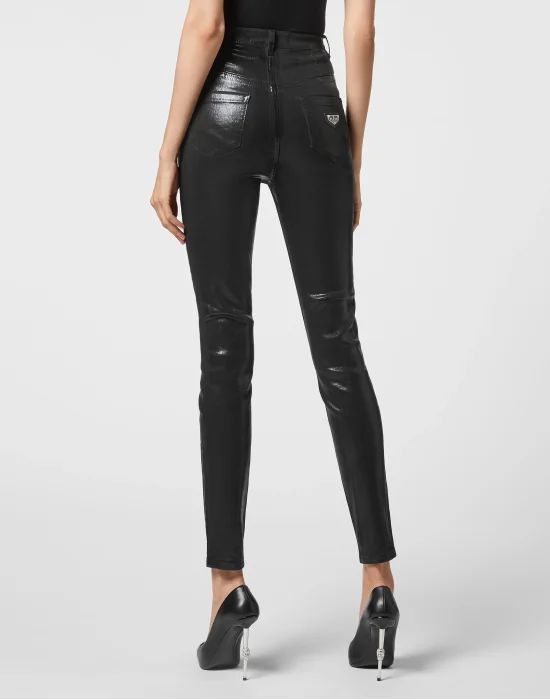 Denim Super High Waist Jegging Iconic Plein