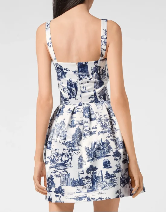 Cady Short Dress En PLEIN air