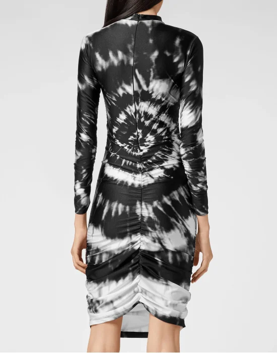 Short Dress Tie dye
