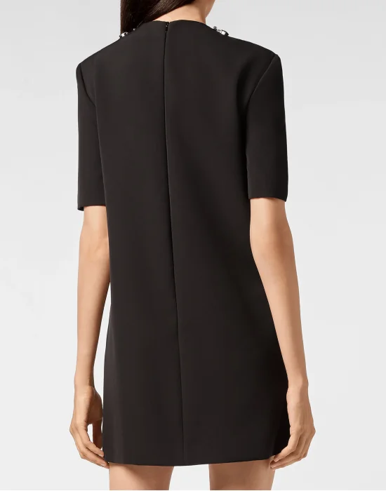 Cady T-shirt Dresses Crystal Chain