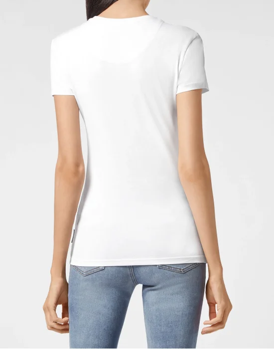 T-shirt Round Neck SS Crystal Skull