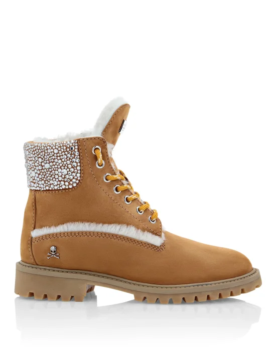 Nabuk Boots  with shearling inside Stones
