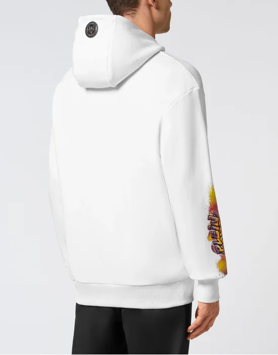 Hoodie sweatshirt Graffiti Tiger