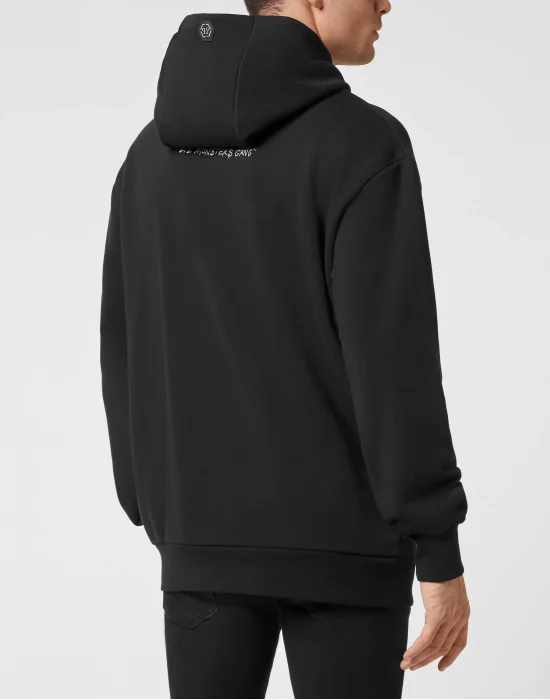 Hoodie sweatshirt Monsters with Crystals