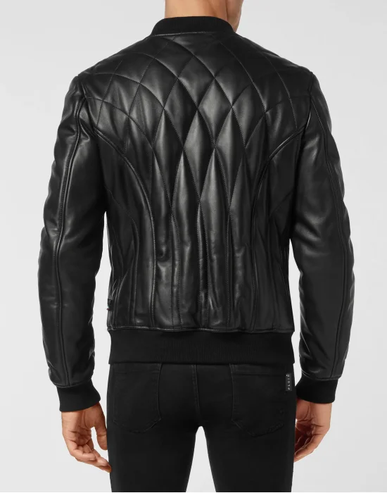 Leather Bomber