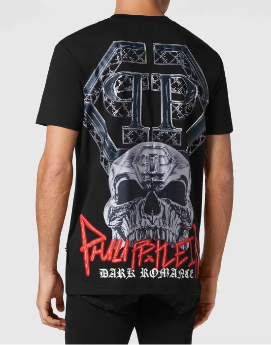 T-shirt Round Neck Skull