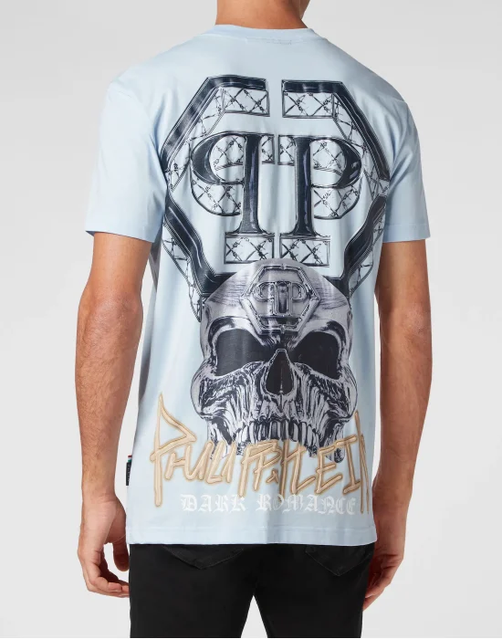 T-shirt Round Neck Skull