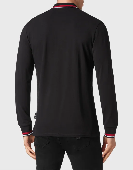 Polo shirt LS Skull&Bones