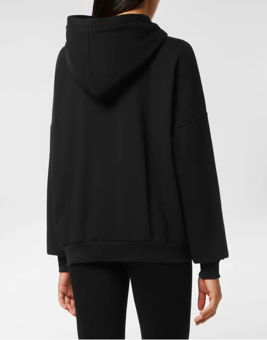 Hoodie sweatshirt X-Ray with Crystals