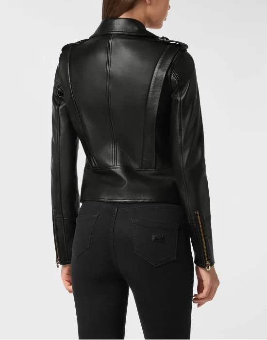 Leather Biker Jacket