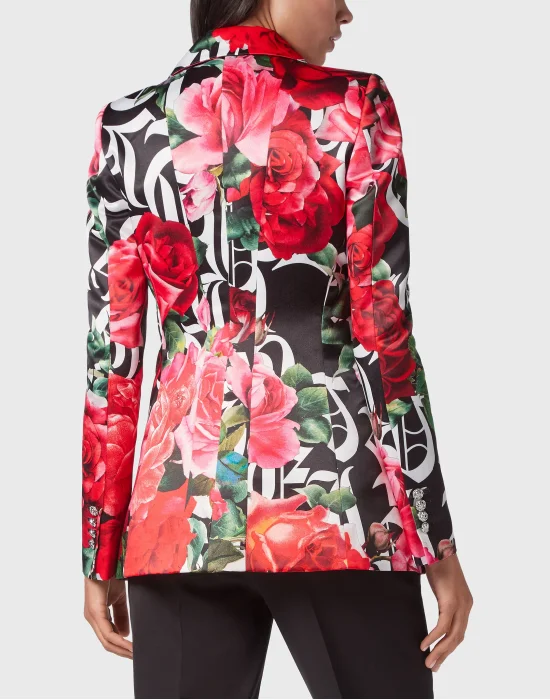 Double-Breasted Blazer Dark Romance