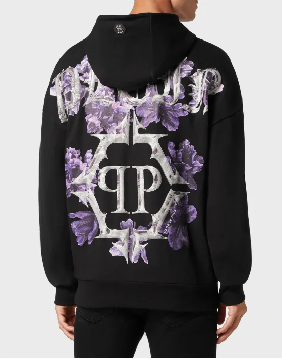 Hoodie sweatshirt Flowers
