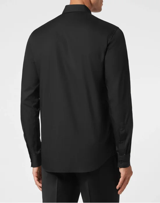 Shirt Sugar Daddy Cut LS Skull&Bones