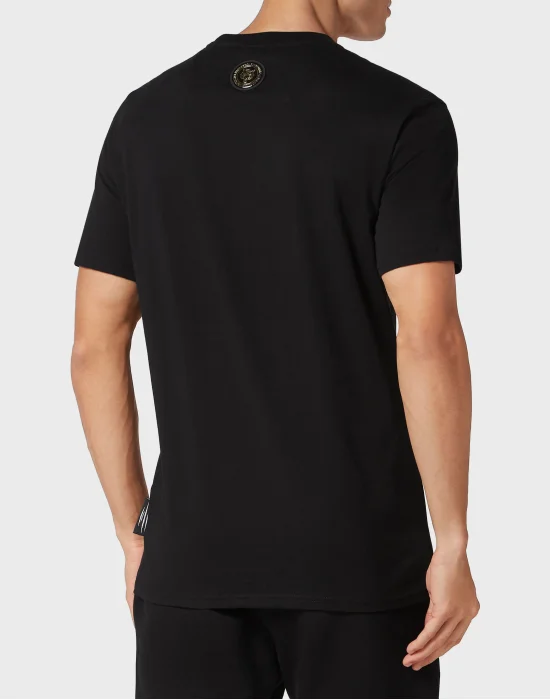 T-shirt Round Neck SS Silver Brush