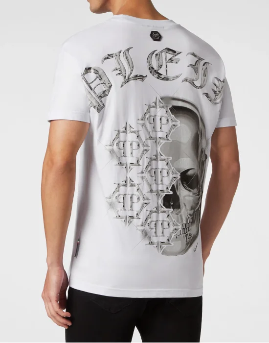 T-shirt Round Neck SS Chrome