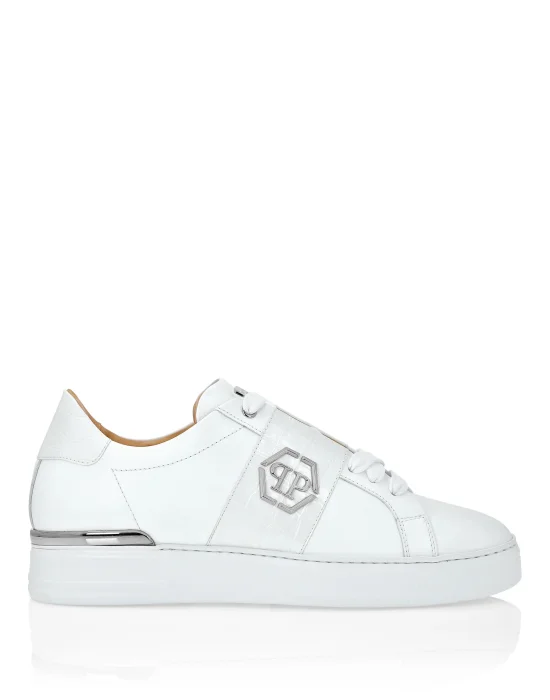 Leather Lo-Top Sneakers