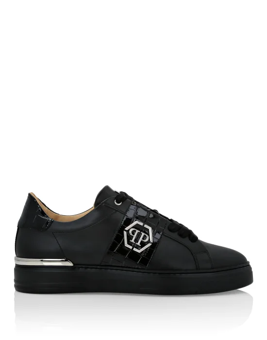 Leather Lo-Top Sneakers