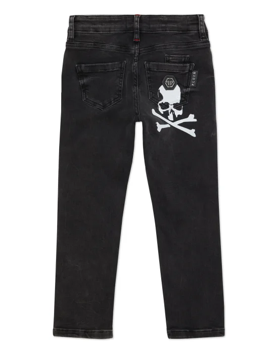 Super Straight Cut Trousers Skull&Bones