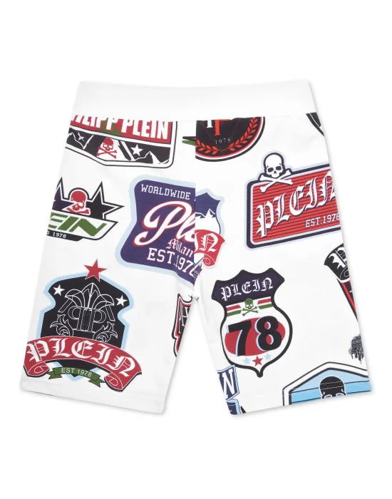 Jogging Shorts Strass Patches