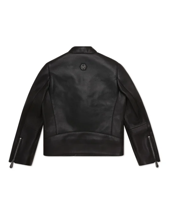 Nappa Leather Biker Jacket