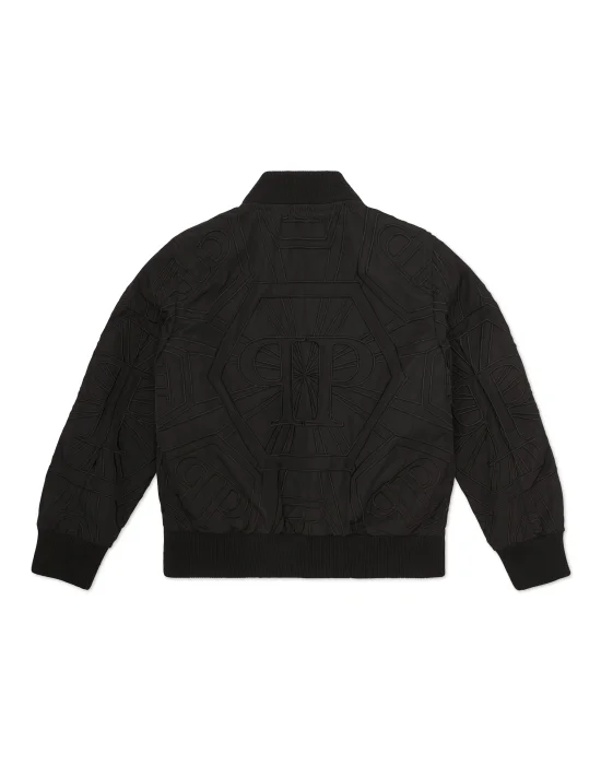 Nylon Bomber Monogram