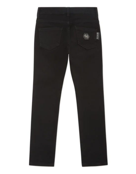 Denim Regular Fit Trousers