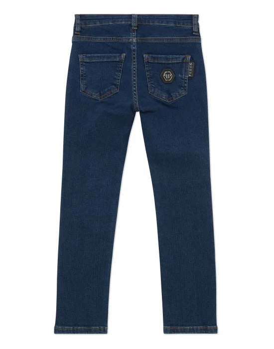 Denim Regular Fit Trousers
