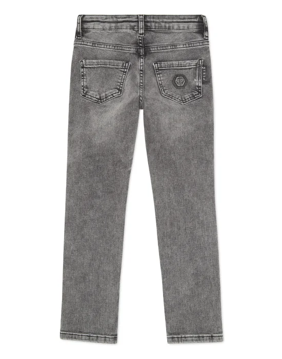 Denim Regular Fit Trousers