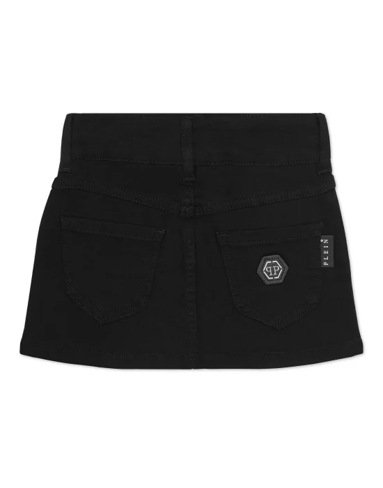 Denim Mini Skirt