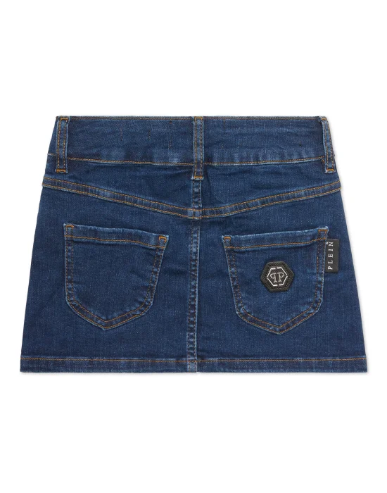 Denim Mini Skirt