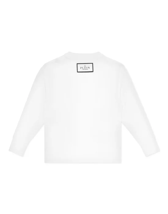 Pullover Round Neck LS Teddy Bear