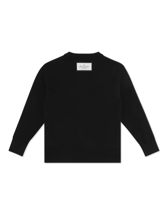 Pullover Round Neck LS Teddy Bear