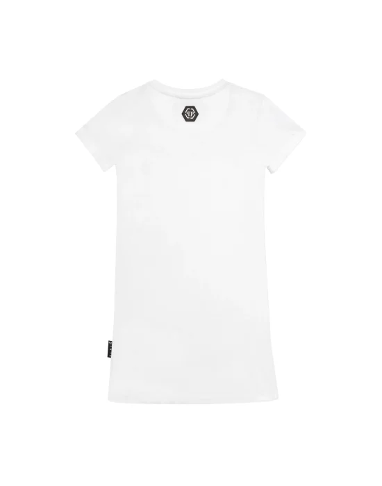 T-shirt Short Dresses Strass Signature