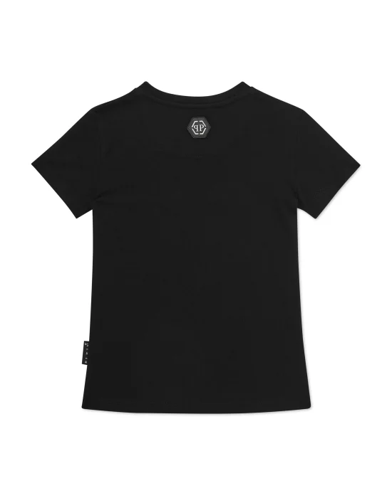 Burnout T-Shirt Sexy Pure Strass Heart