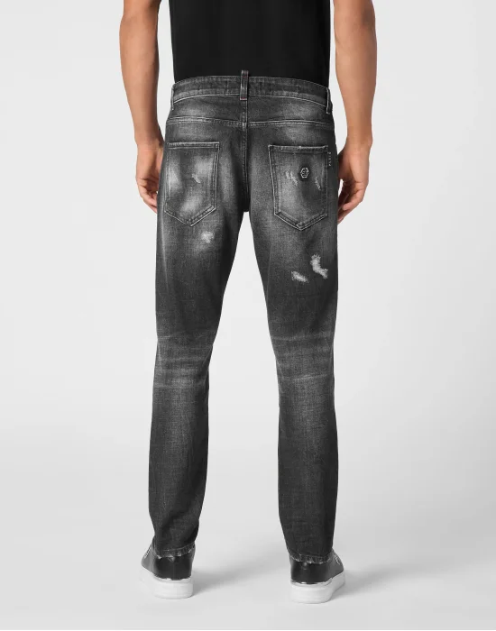 Denim Skinny Fit Trousers