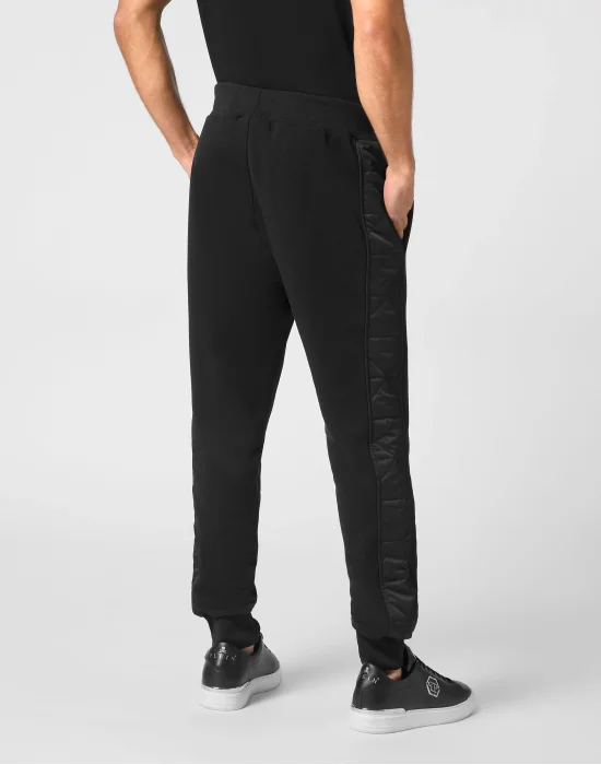 Jogging Trousers With Nylon Inserts