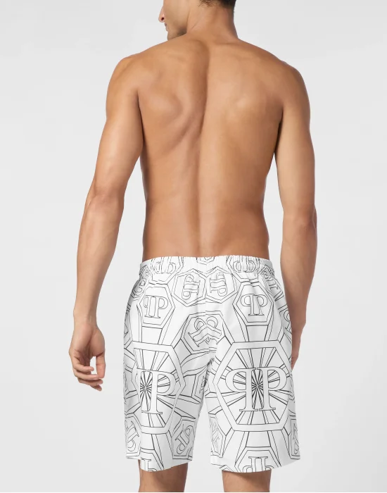 Short Swim Boxer Monogram