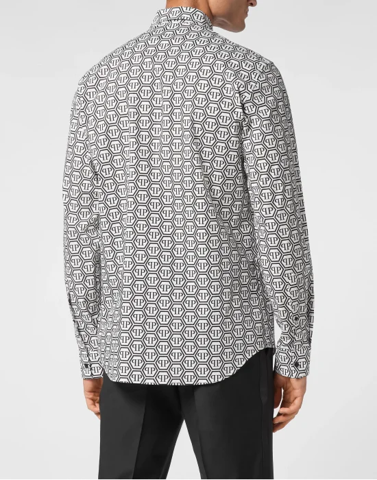 Shirt Sugar Daddy Cut Long-Sleeve Monogram