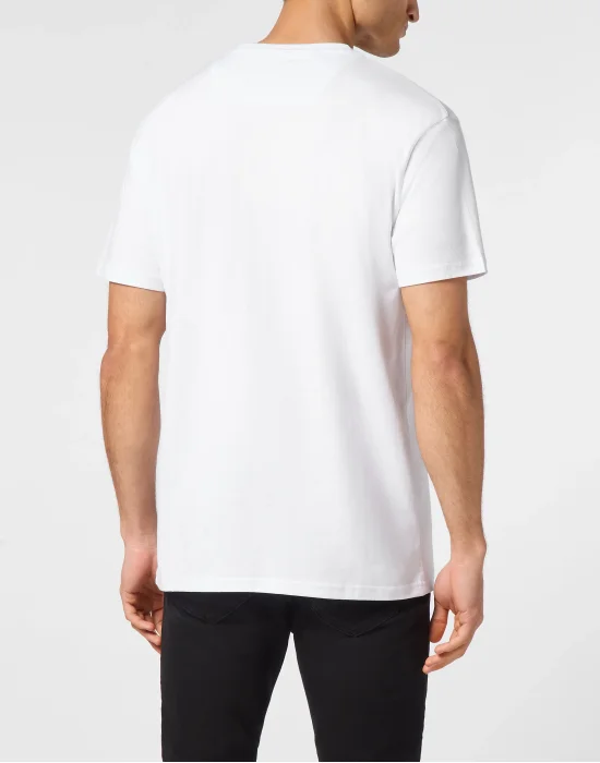 T-shirt V-Neck SS Gothic Plein