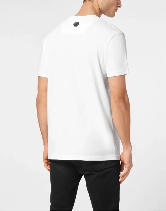 T-shirt Round Neck SS Stones Skull
