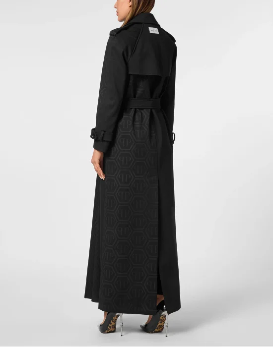 Long Trench Coat Monogram