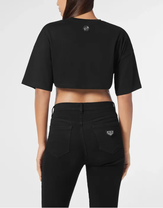 Roses Cropped Top
