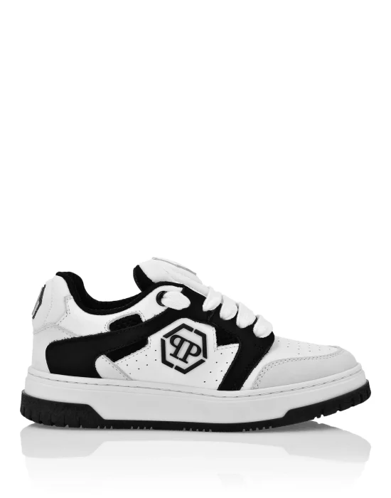 Lo-Top Sneakers Mix Materials