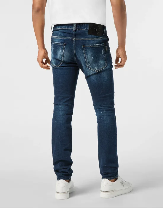 5-Pocket Super Straight Cut Jeans PP