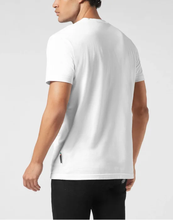 Round Neck T-Shirt Plein Raccoon Signature