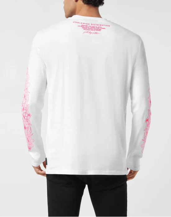 Long Sleeve T-Shirt Chrome Crest