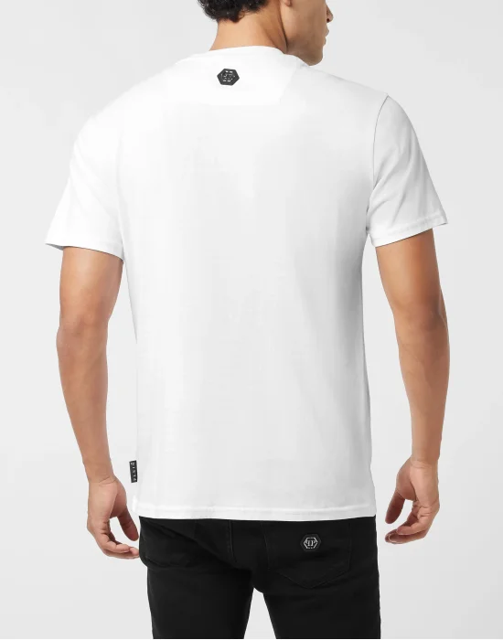 Round Neck T-Shirt College Animals Outline