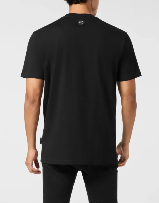 Round Neck T-Shirt Skull Stones